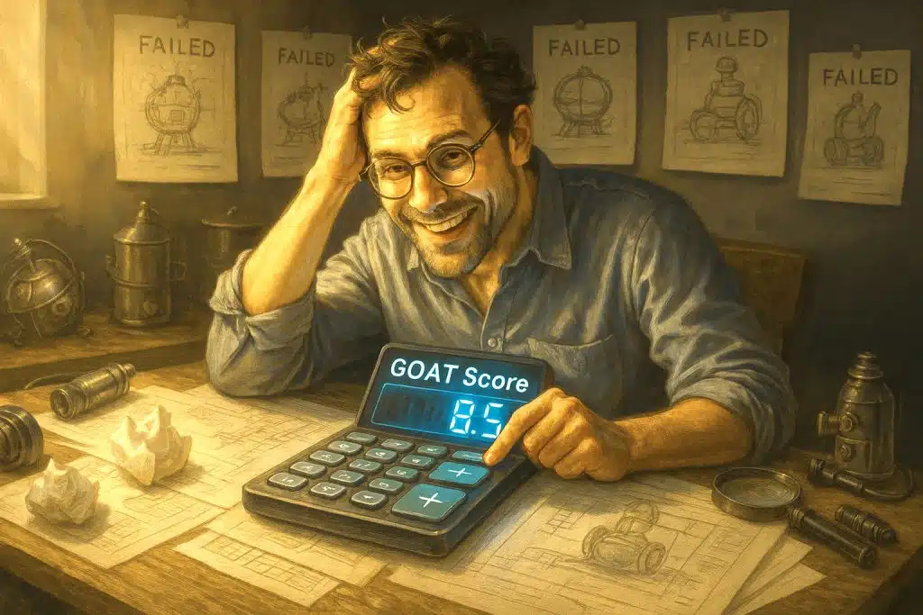 GOAT Calculator - Greatest Of All Time invention validation tool